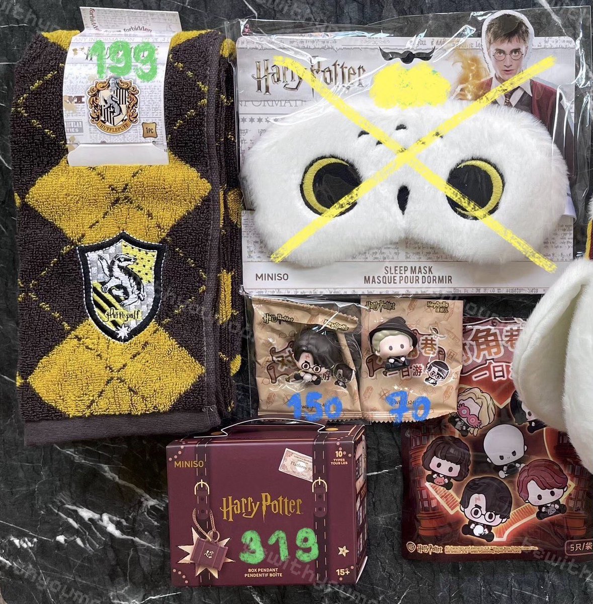 bewithyoumoon's tweet photo. พร้อมส่ง Miniso x Harry Potter 🧙🏿

ราคาตามภาพ = กล่องสุ่ม Diagon Alley Day mini แฮร์รี่ | มือ1ทุกชิ้นค่ะ

📦 พิเศษ!! ค่าส่งemsชิ้นละ20 (พท.พิเศษ+20)
#ตลาดนัดharrypotter #ตลาดนัดminiso #ตลาดนัดแฮร์รี่พอตเตอร์ #minisoxharrypotter #minisoland #รับหิ้วminiso https://t.co/rbwsCkDZJh
