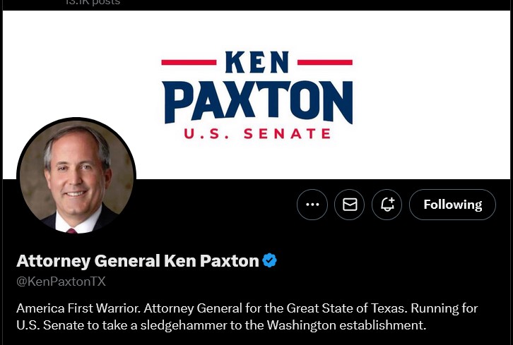 ShakesandBerry's tweet photo. Ken Paxton is not corrupt. But you go ahead and repeat everything the MSM and the RINOS continue to say about him. The people who are funding Talarico's campaign are George Soros, the entire Bush family, Karl Rove's pacs, and every RINO in the Senate. John Thune has funneled millions of RNC and other pac money using Tim Scott, who controls the campaign purse strings for the RINOS in D.C. All of these same people blew millions on John Cornyn and Bill Cassidy in Louisiana, but the people of Texas and Louisiana said NO to both of them.
Why are they all fighting so hard to destroy Paxton? For the same reason the Republican Texas House voted to impeach him. They are terrified of him because he knows how deep the corruption was in Texas, and he was constantly exposing them. The House voted 121 to 23 to approve 20 articles of impeachment. A majority of Republicans in the House joined with Democrats to pass the impeachment, following an investigation by a bipartisan general investigating committee led by House Republicans and Democrats. The articles primarily alleged abuse of office, bribery, obstruction, and unfitness for office related to aiding political donor and developer Nate Paul.
Following his temporary suspension, the Texas Senate held a trial in September 2023 and acquitted Ken Paxton on all tried articles, allowing him to return to office. His attorney Tony Buzbee, proved that many of the people who testified during the Senate trial, had provided false testimonies and had conspired with other members of the Texas House to defame and destroy Paxton.
He and his wife Angela, have been separated since June of 2024, and both of their lawyers recently announced they were making significant progress toward a private, amicable settlement.
Mrs. Paxton came out today in support of him and urged Texans to vote for all Republicans on the ballot, including him. She loves the people of Texas and America, and she knows the fraud Talarico would be a disaster for both. The reason so many Republicans have done everything they could to destroy Paxton is simple. His campaign ad says it all, "Running for U.S. Senate to take a sledgehammer to the Washington establishment."