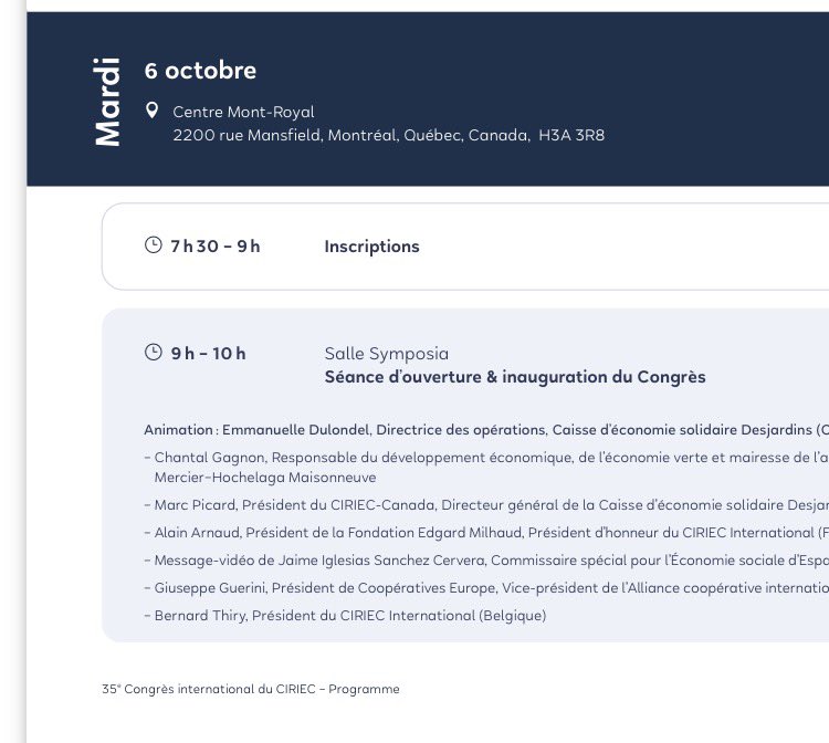 GiuseppeGuerin1's tweet photo. Me voici donc à Montréal 🍁, prêt à participer à la conférence du CIRIEC International… c’est un grand honneur de prendre la parole lors de la séance d’ouverture. https://t.co/GLt2S4mQQy