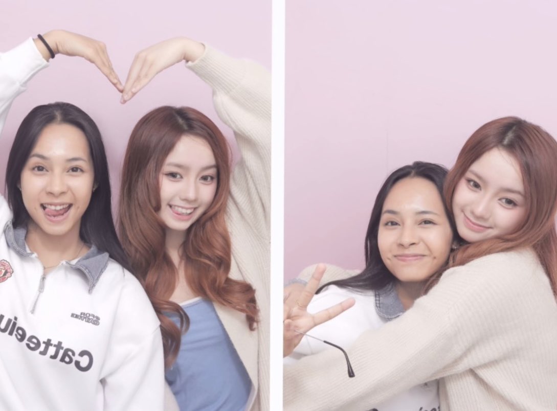 softlyforelisia's tweet photo. elisia with her ate sophia and ate gwyn! 

one thing about elisia is that she has this aura that you will love her talaga! madaling pakisamahan! 🤍🫶
#ELISIA #엘리시아 https://t.co/r4BbBXFrng