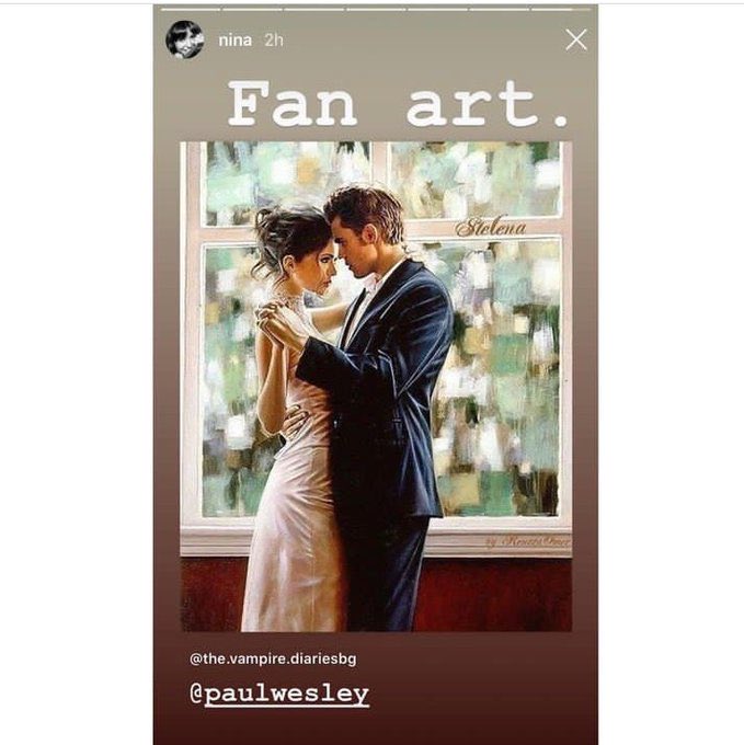 theecologne's tweet photo. and Nina being stelena girlie since day one is the cheery on top https://t.co/9ZJA0QCr8N
