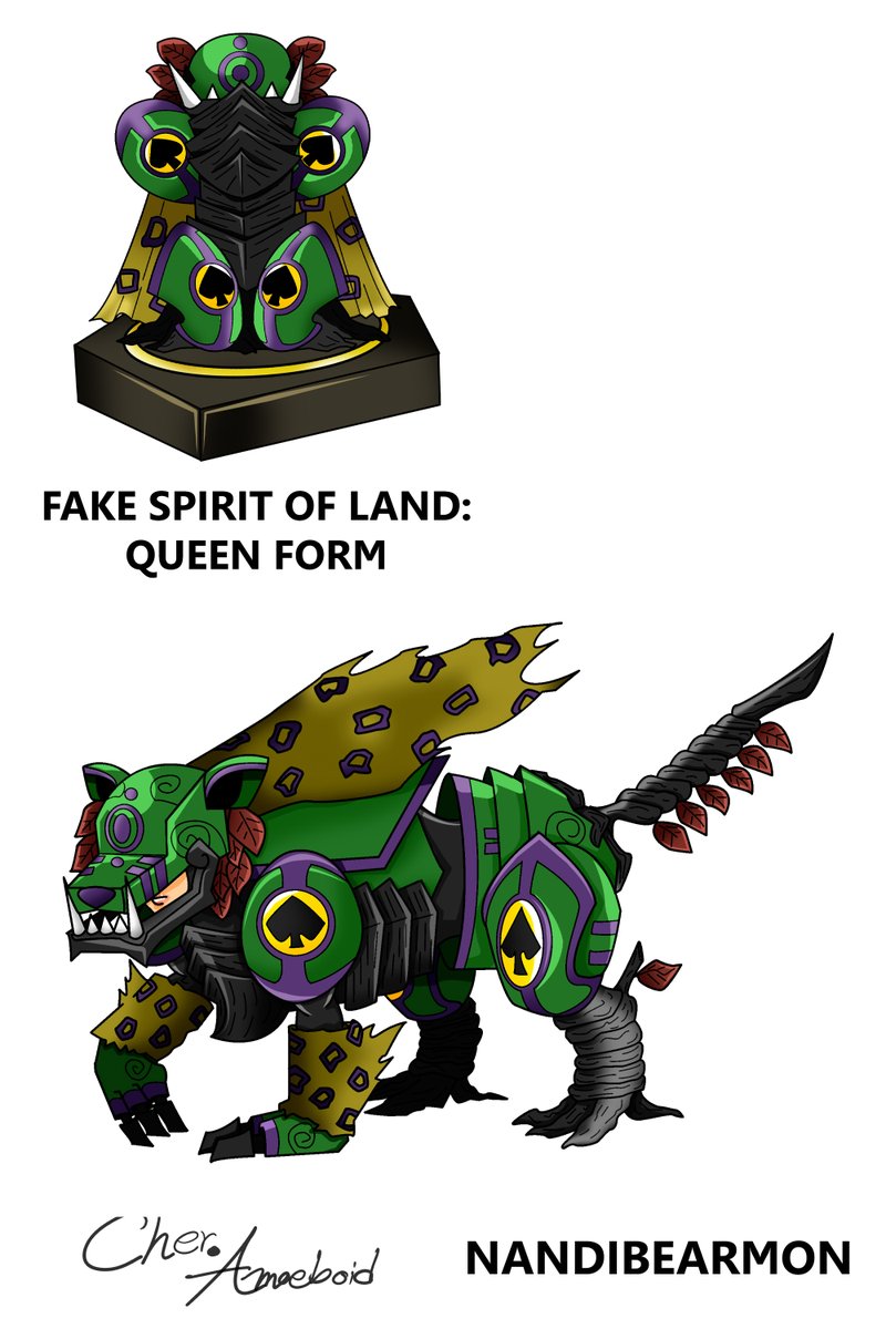 PRm4hWxdnCfBwft's tweet photo. Type: Land
Baby I: Moomon
Baby II: Meadowmon
Child: Melurmon
็ัHybrid: By F-Spirit of Land
J form: Podamon
Q form: NandiBearmon
K form: Berserkermon
#Digimon #DigimonTamer #originalchacter #characterdesign #Digifake #Digimon2026 #AmoeboidServer #DigimonStory #Spirit https://t.co/2IoysOb7Jh