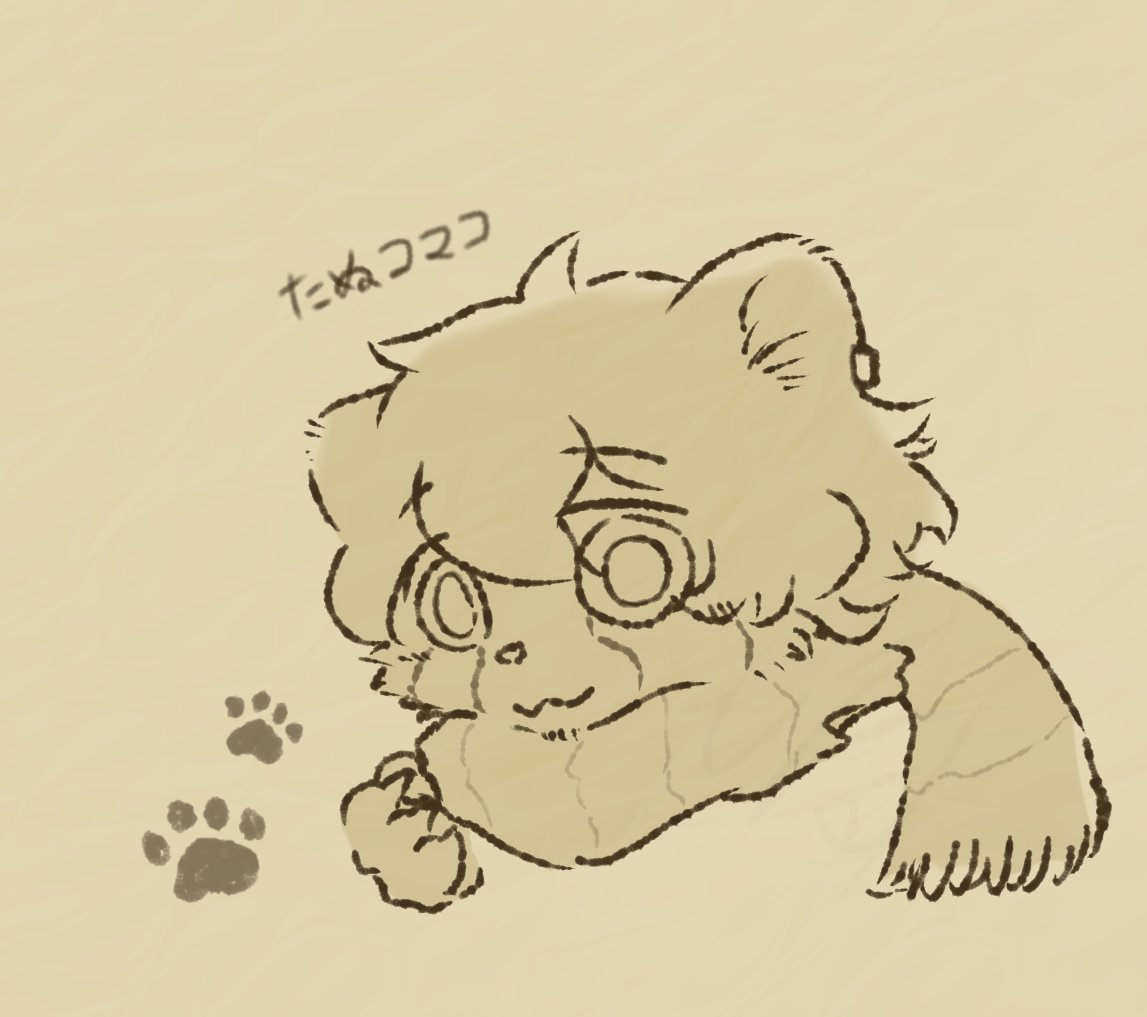 Iryumeaur3's tweet photo. 色塗り前
もふもふ描くの楽しきかな https://t.co/jbG8b2iBr8