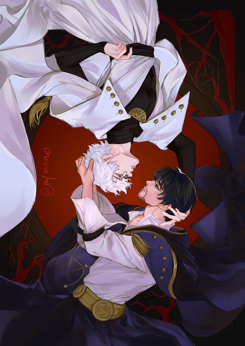 bomryuu's tweet photo. partners in pain #orufrey #witchhatattelier https://t.co/FHuwoQqTK8
