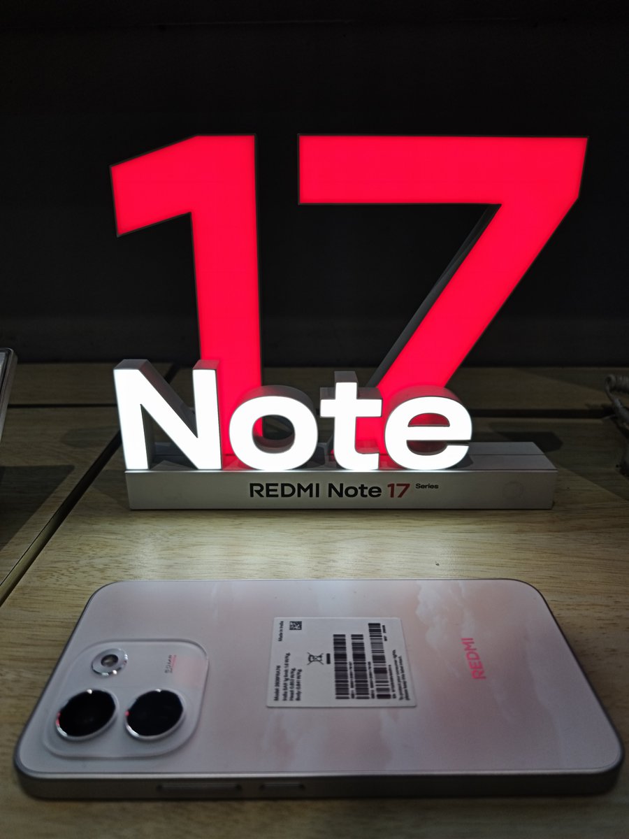 jayrohit150's tweet photo. Unstoppable power. 🔋✨
Zero low-battery anxiety. 🛑📉
Built to outlast. 🚀
#XiaomiFansClub
#REDMINote17ProSeries
#XiaomiFansClubVadodara
@RedmiIndia
@pixelwithme
@Ritij
@XFCVadodara https://t.co/qBIT5EnkdC
