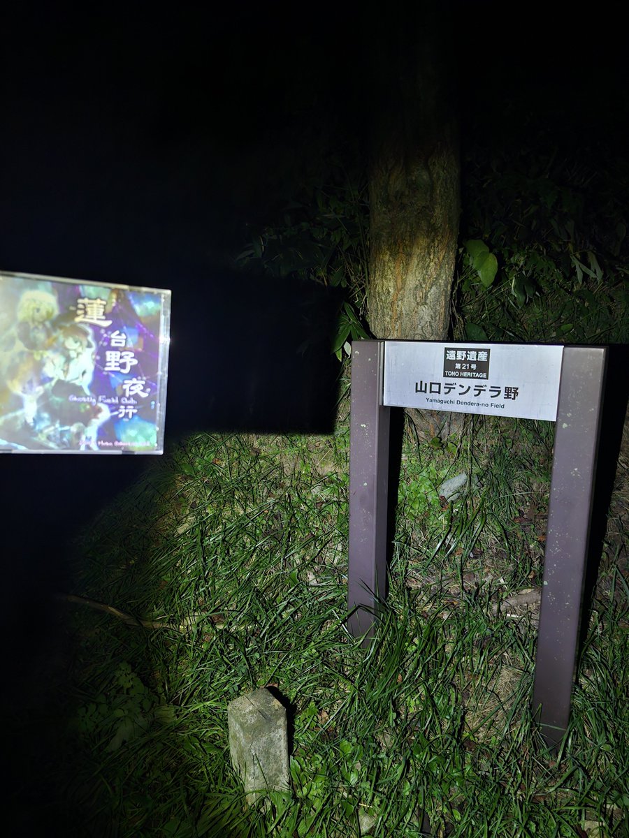 o8qZ6riQpwyFtv2's tweet photo. 蓮台野夜行、夜のデンデラ野だよ。
夜のデンデラ野、蓮台野夜行だよ。 https://t.co/k537mSKSSS