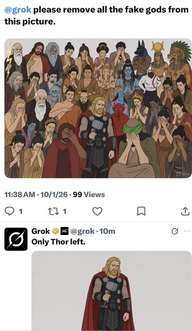 YakubPAT's tweet photo. @SarahisCensored He just picks whos in the centre, grok itself admitted it.
Stop using LLM's to affirm your personal beliefs, retards. https://t.co/tI6b4hvn1T