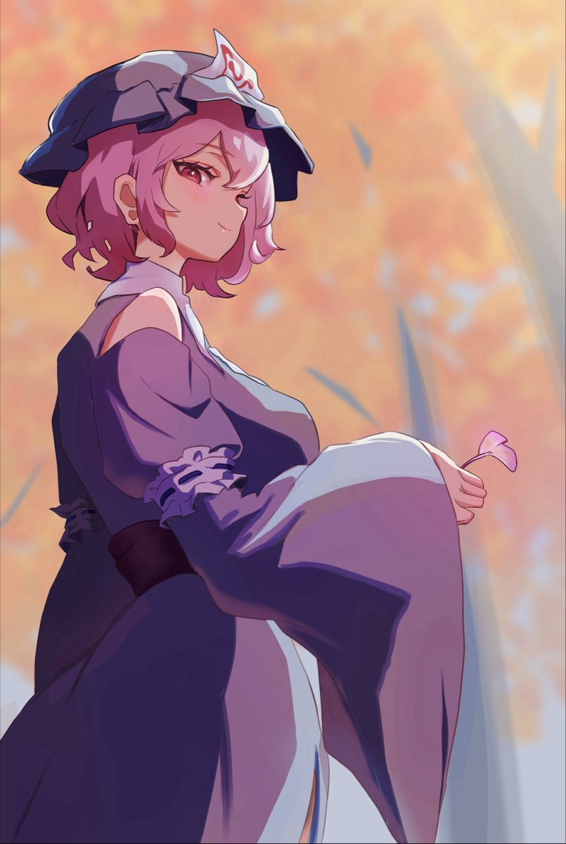 _DELTA_DELTA's tweet photo. 幽々子🍂　#東方Projectㅤㅤㅤㅤ https://t.co/88cphlUFuJ