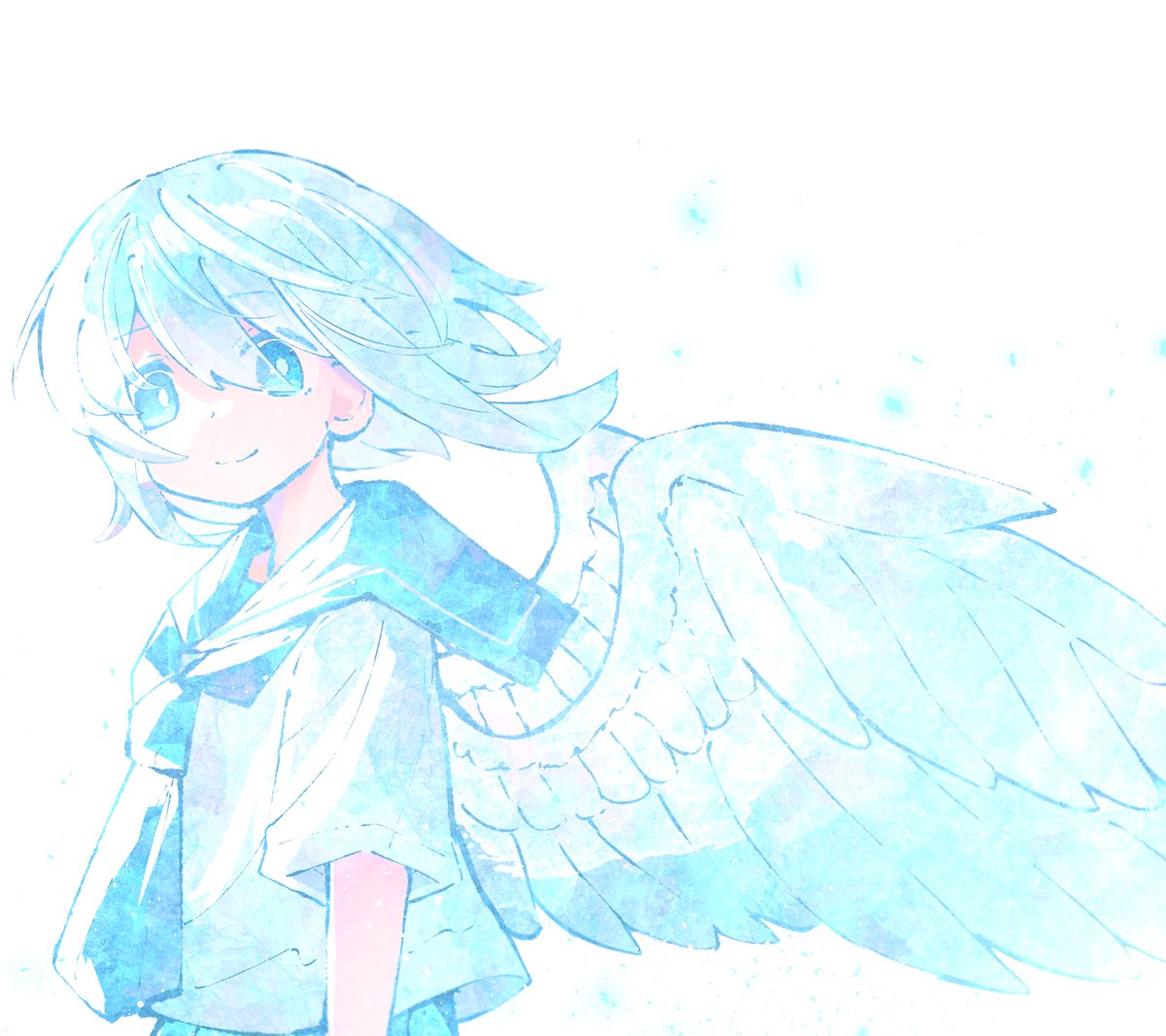 pokapokanice's tweet photo. 天使の日なのでうちのキラキラ透明感天使達を見ていってください！！！！🪽✨

#天使の日　#絵描きさんと繋がりたい https://t.co/GqOPSZONzG