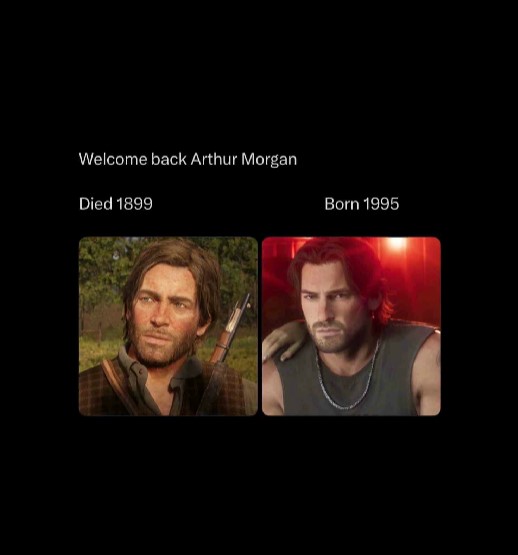 Vicecity_wire's tweet photo. Arthur Morgan and Jason… do they actually look alike?

#GTA6 #GTAVI #GTA6Map #RockstarGames #GrandTheftAutoVI https://t.co/utpHSCh0sW