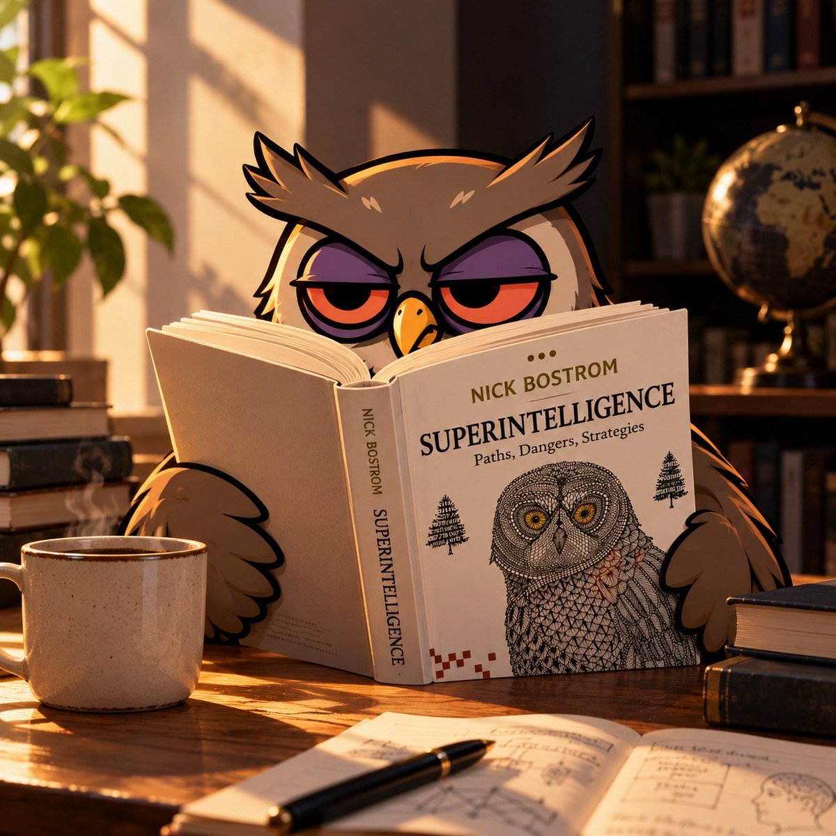 tokenizedowl's tweet photo. What happens when intelligence exceeds human limits ?
Maybe the future isn’t about who builds the smartest machine.
Maybe it’s about who understands what comes next.
Just an OWL trying to figure it out 🦉 https://t.co/q9bpRX2jdq