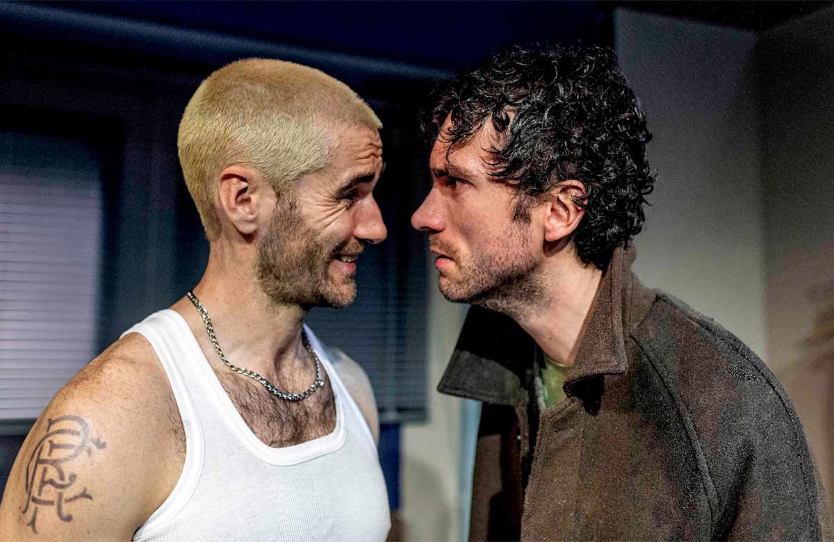 ReviewsGate's tweet photo. “Provocative, splendidly performed revival.” What the Animals Say by David Ireland, The Finborough Theatre, 118 Finborough Road, London, SW10 | until 24 October 2026. ⭐⭐⭐⭐ Review by William Russell @Pursuivant @finborough https://t.co/hxmA0ckyvx https://t.co/mUXJ0EnA2s