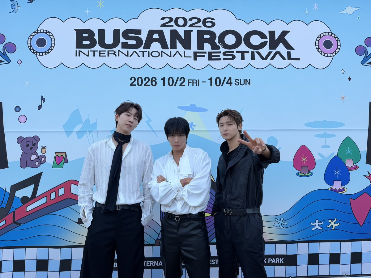 official_CNBLUE's tweet photo. [📸] 2026 BUSAN ROCK INTERNATIONAL FESTIVAL

#CNBLUE #씨엔블루 https://t.co/NUS7UMGl6w