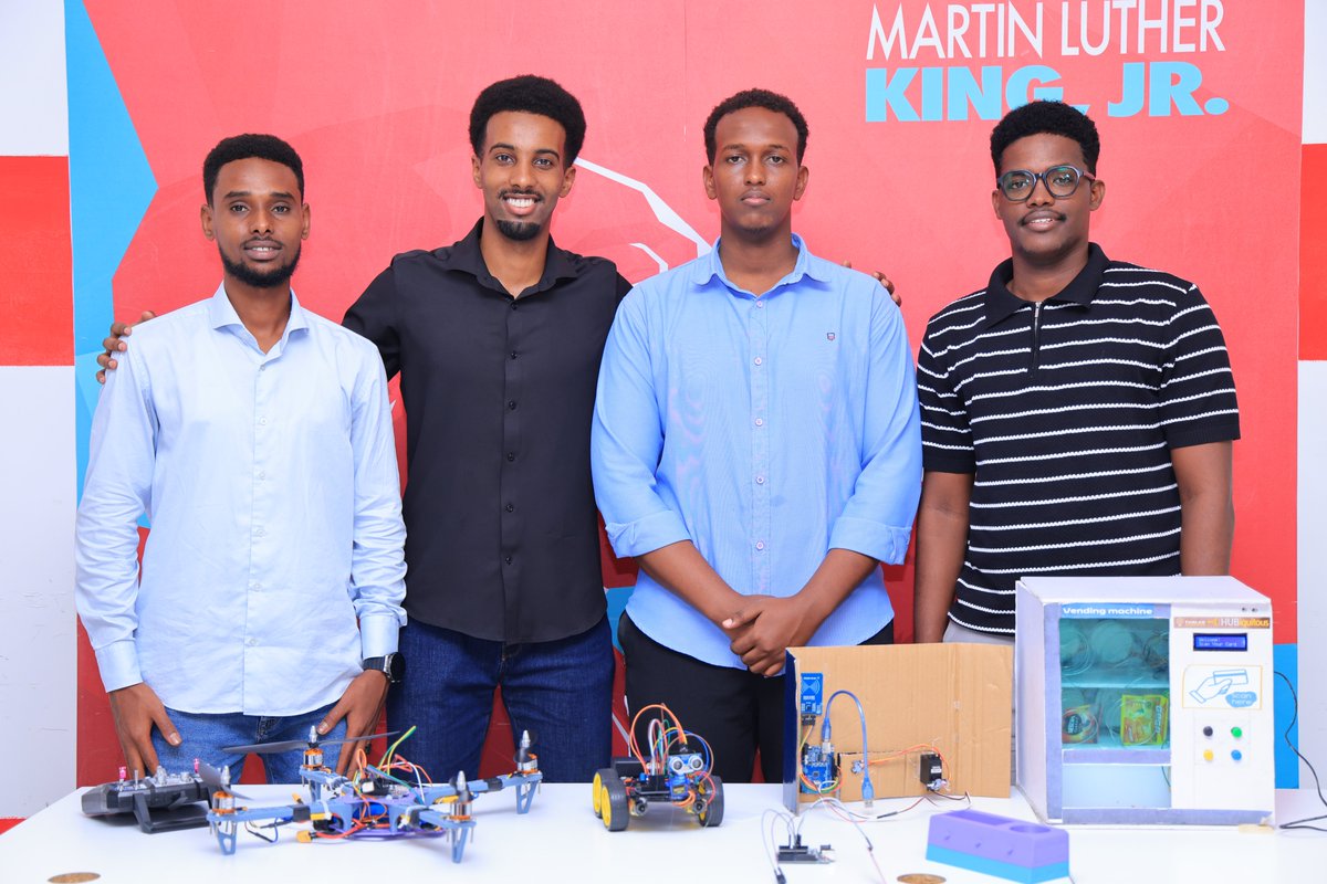 SIMADUniversity's tweet photo. Engineering in Action!

SIMAD University’s Engineering in Action brought together emerging engineers and industry experts for an interactive exploration of Electronics, Communication, and Connected Technologies, featuring practical project showcases.
#SIMADUniversity #EngineeringInAction #Engineering