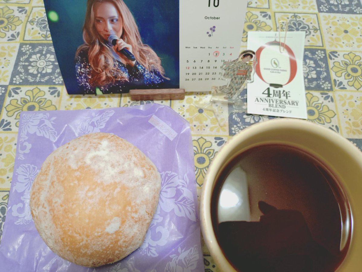 ddghatakaze's tweet photo. 今日のデザート【GoodCoffeeFarmsの☕️&amp;ハワイアンドーナッツ】

��😋😋 https://t.co/EKcwrlfSCN