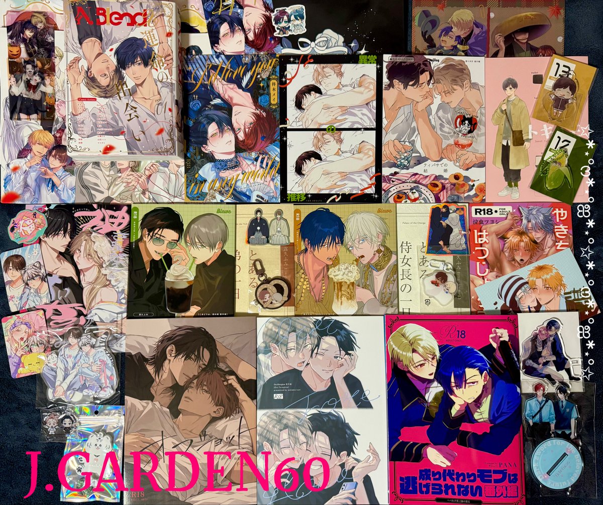 00otaringo00's tweet photo. 初J庭楽しかった₊♡⁺⋆ ʕ๑'ꇴ'๑ʔ
初めてで何がなんだか分からないまま現地に行ったけど、同じ待機列の方と入場まで色々お話出来て、本当に嬉しかった😭
買いたかったものも大体お迎えできて✨️幸✨️

気になってた、N.BlendXも購入しちゃった。
読むの楽しみ𐔌՞⁔•͈ ·̫ •͈⁔՞𐦯⋆꙳
#J庭60 https://t.co/Ne15UPLXrW