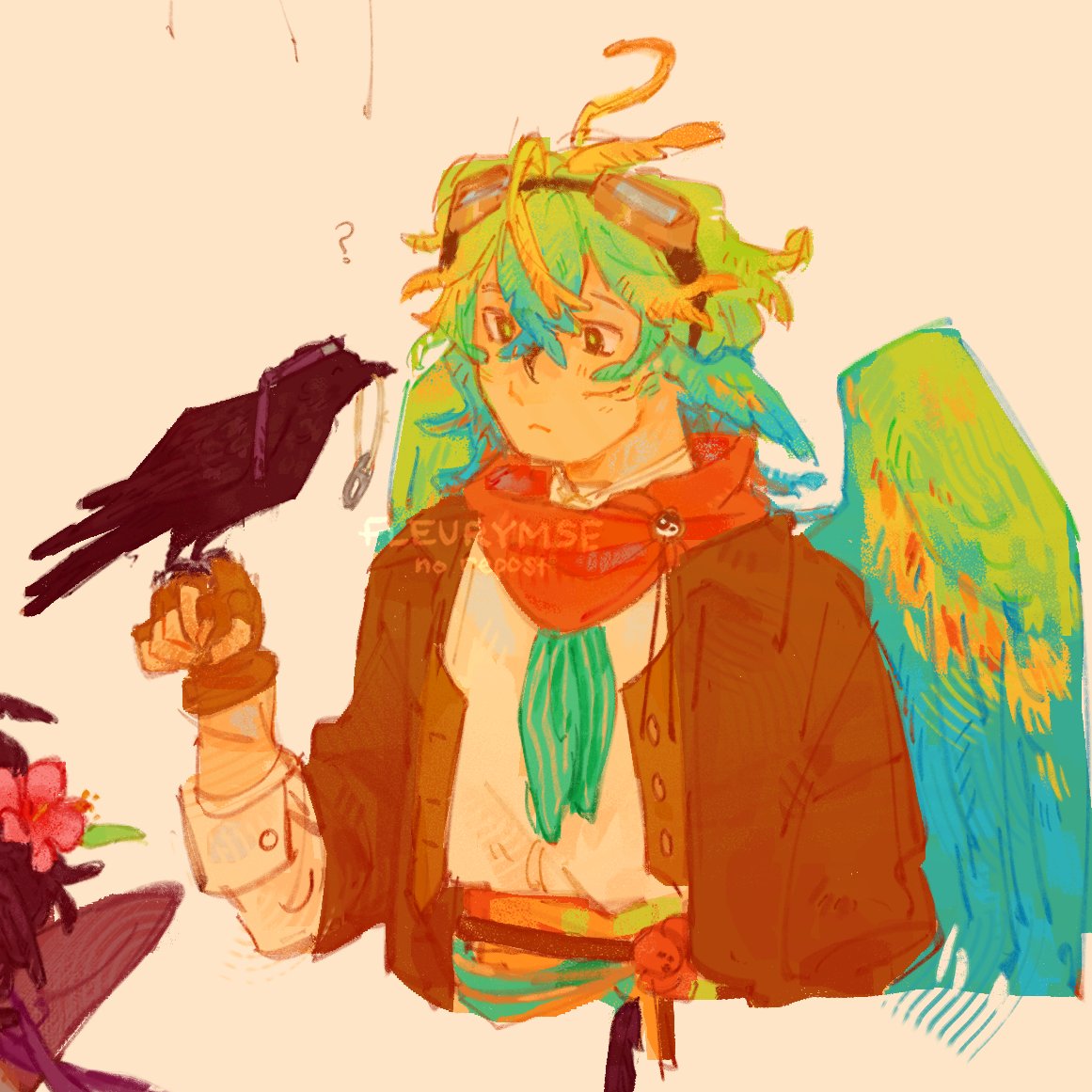fleurymse's tweet photo. parrot and a wifies,sss... parrot and a wifieees https://t.co/NhpcYxTwkQ