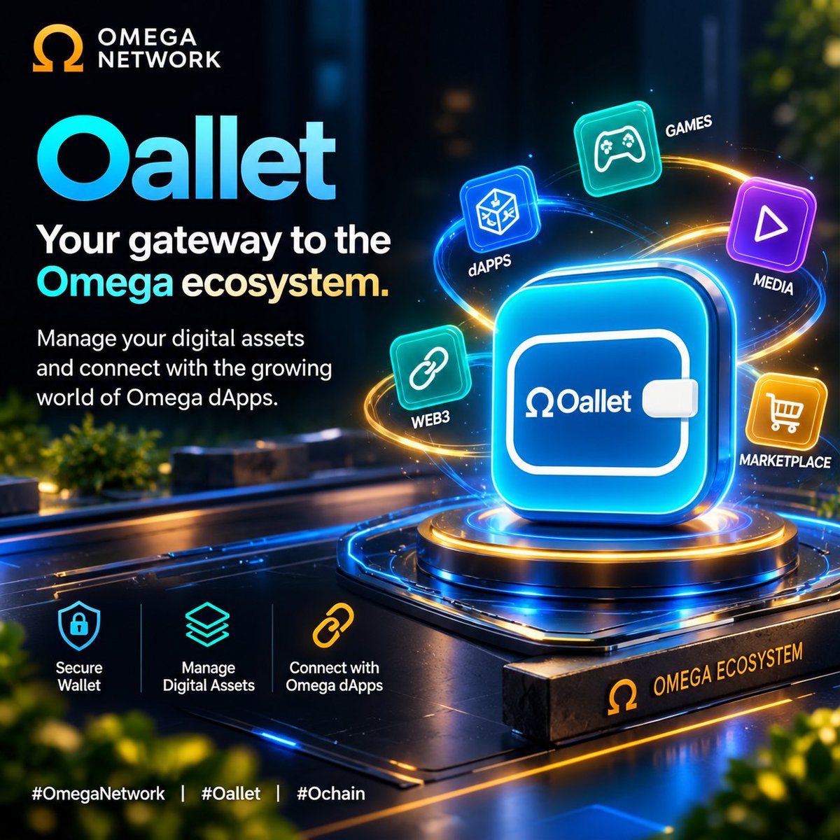 Susmitah123's tweet photo. Oallet: Your gateway to the Omega ecosystem.
Manage your digital assets and connect with the growing world of Omega dApps.
#OmegaNetwork #Oallet #Ochain https://t.co/7xIPnYUMT2