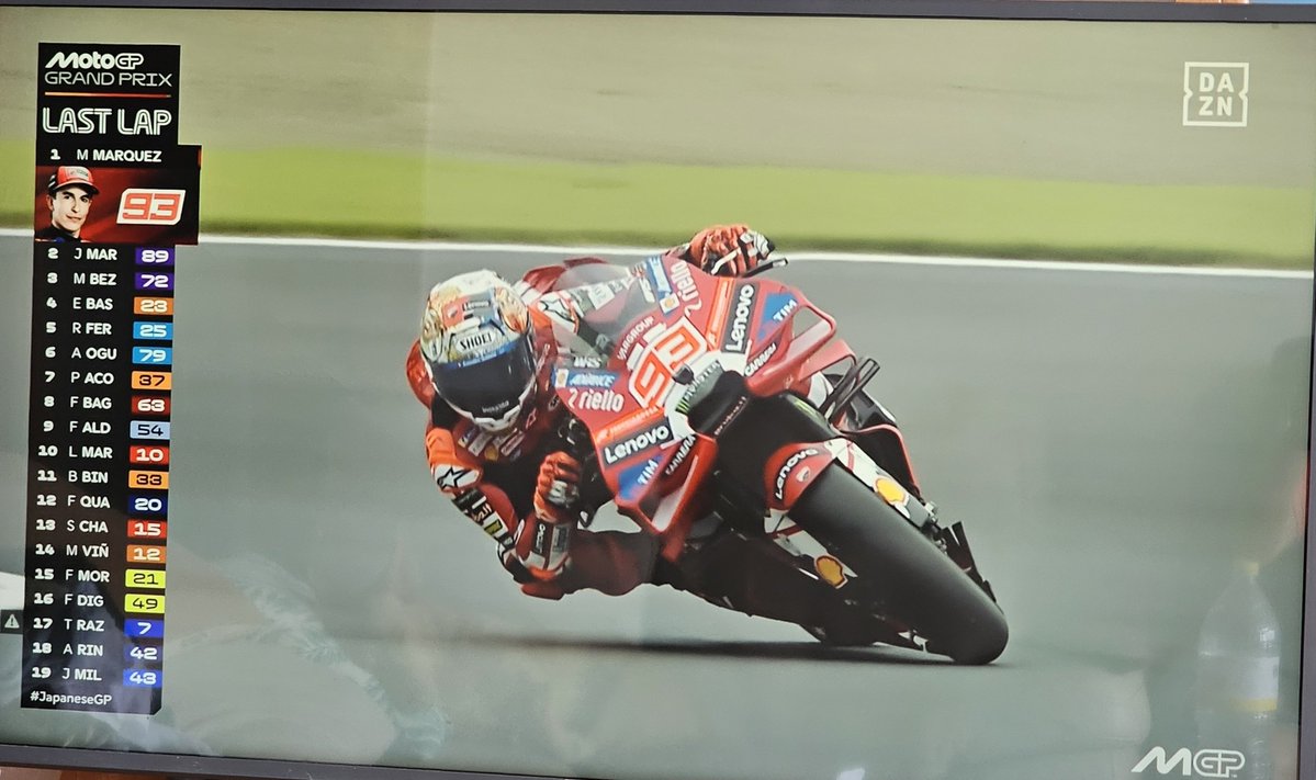 Ragachica's tweet photo. #JapanesseGP @marcmarquez93 Campeón 💪♥️ https://t.co/NNehZtzYmm