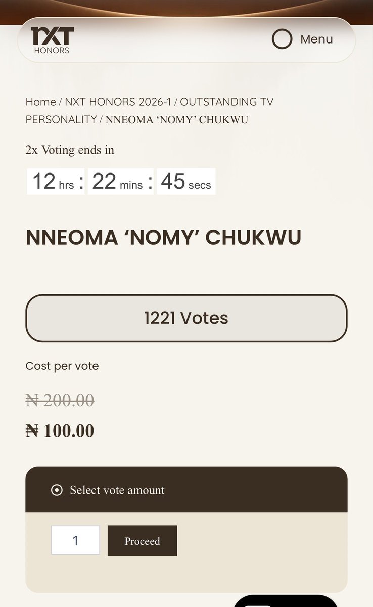 mide_finegirl22's tweet photo. 🚨 URGENT CALL TO NOMYNATION! 🚨

Nomy fans, please come forward! I’m on my knees begging you. Voting on the NXT website is just ₦100 today. With ₦1,000, you can give Nomy 10 votes!

Please, let’s not only show up when it’s time to drag for Nomy. Let’s come together and give our girl this award. It would be a shame if we couldn’t do this for her. I beg you! 😭❤️

#Nomy