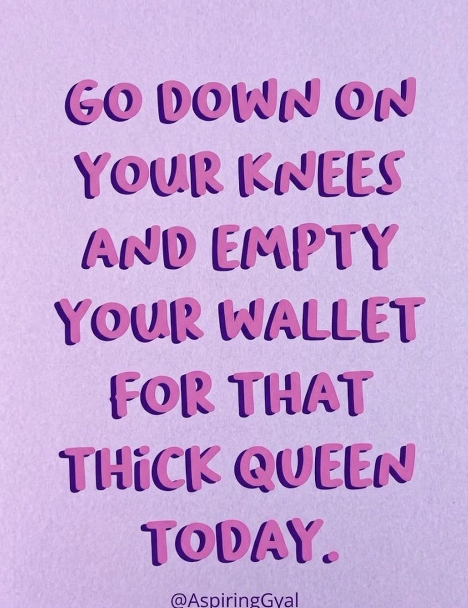 AspiringGyal's tweet photo. Knees for the view. Wallet for the access. Don’t show up with just one. https://t.co/mal835As5t
