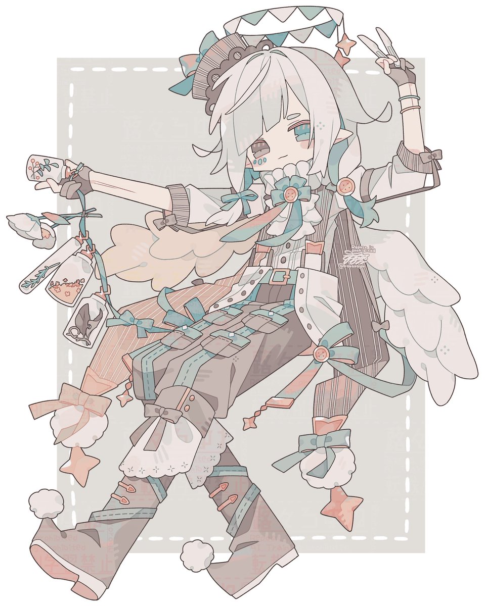 rororoyu's tweet photo. 天使の日らしい🪽 https://t.co/7rzZdpS0E5