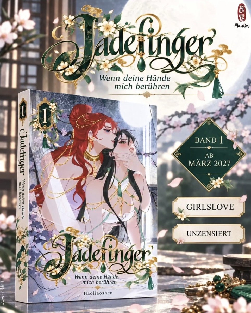 true0bIue's tweet photo. GERMANY IS PUBLISHING A PHYSICAL UNCENSORED VERSION OF JADE SEDUCTION ??? 

i’m so mad thinking of all the uncensored baihe we could get if publishers didn’t hate lesbians 😭😭 SUPPORT IT!!! https://t.co/5QHPJYjfaS