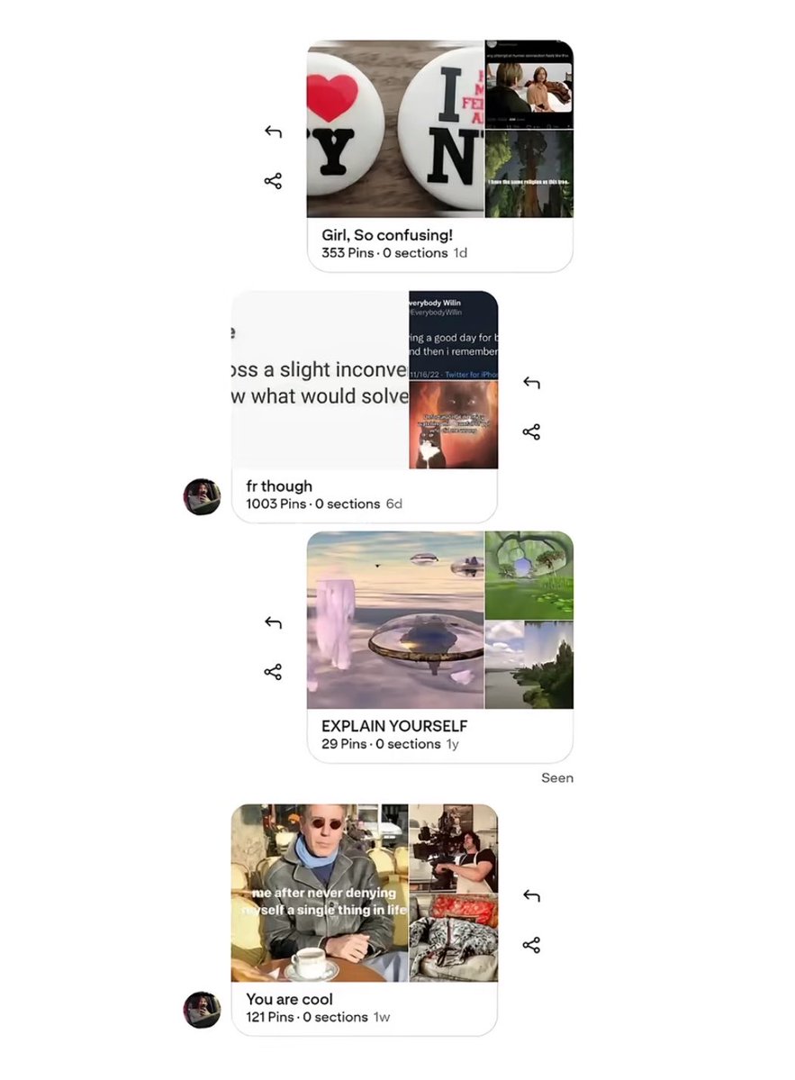 fullofpjs's tweet photo. its my first time to read an au where they used pinterest dms as a medium of comms heck i don’t even know pinterest dms even exists so this is new https://t.co/wCEweprVZN