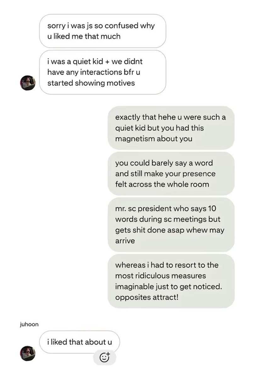 fullofpjs's tweet photo. its my first time to read an au where they used pinterest dms as a medium of comms heck i don’t even know pinterest dms even exists so this is new https://t.co/wCEweprVZN