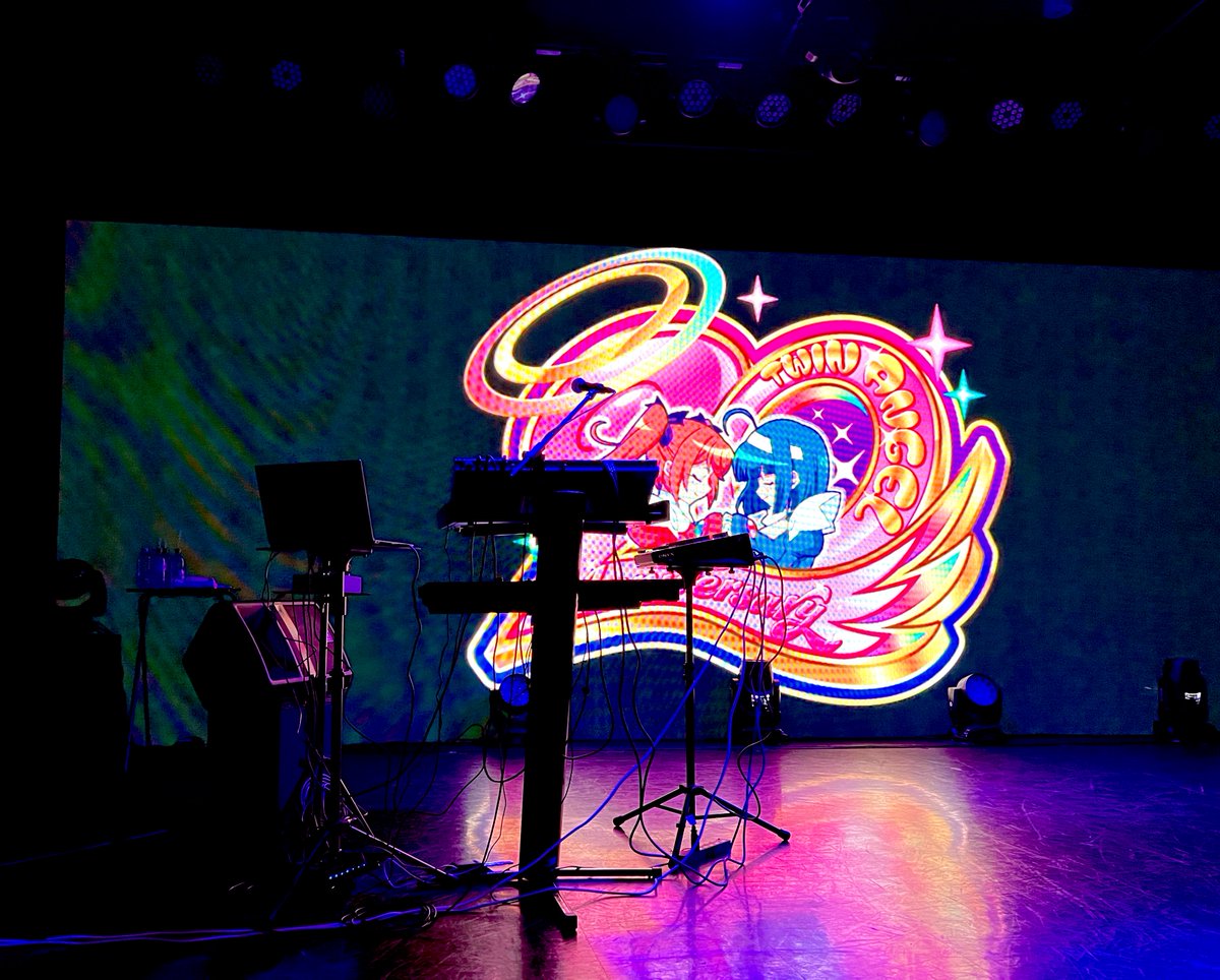 dRESS_avenew's tweet photo. ツインエンジェル20th Anniversaryライブin Takara Osaka！第二部「ANGEL 〜天使の奇跡〜」みんなの熱い想い、伝わったよ、ありがとうございました！
サミーの皆さん、ライブ制作スタッフの皆さん、バルさん、BEｰÚltimoの皆さん、会場スタッフの皆さん、ありがとうございました！
2部のセトリ✨✨✨ https://t.co/RfNs1mk1y6