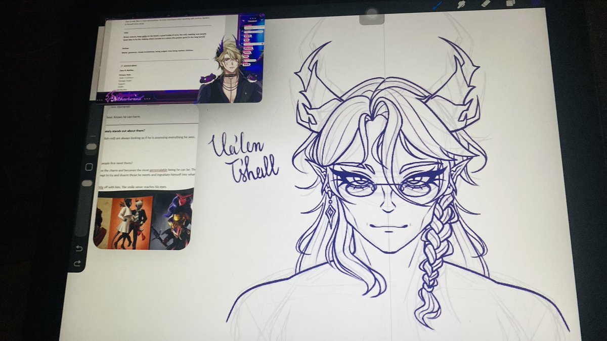 GalaxyBlossom1's tweet photo. Watching the vod as I draw zannyβs character heheheheheheh
#Netherrizz https://t.co/OkmEV7tdbm