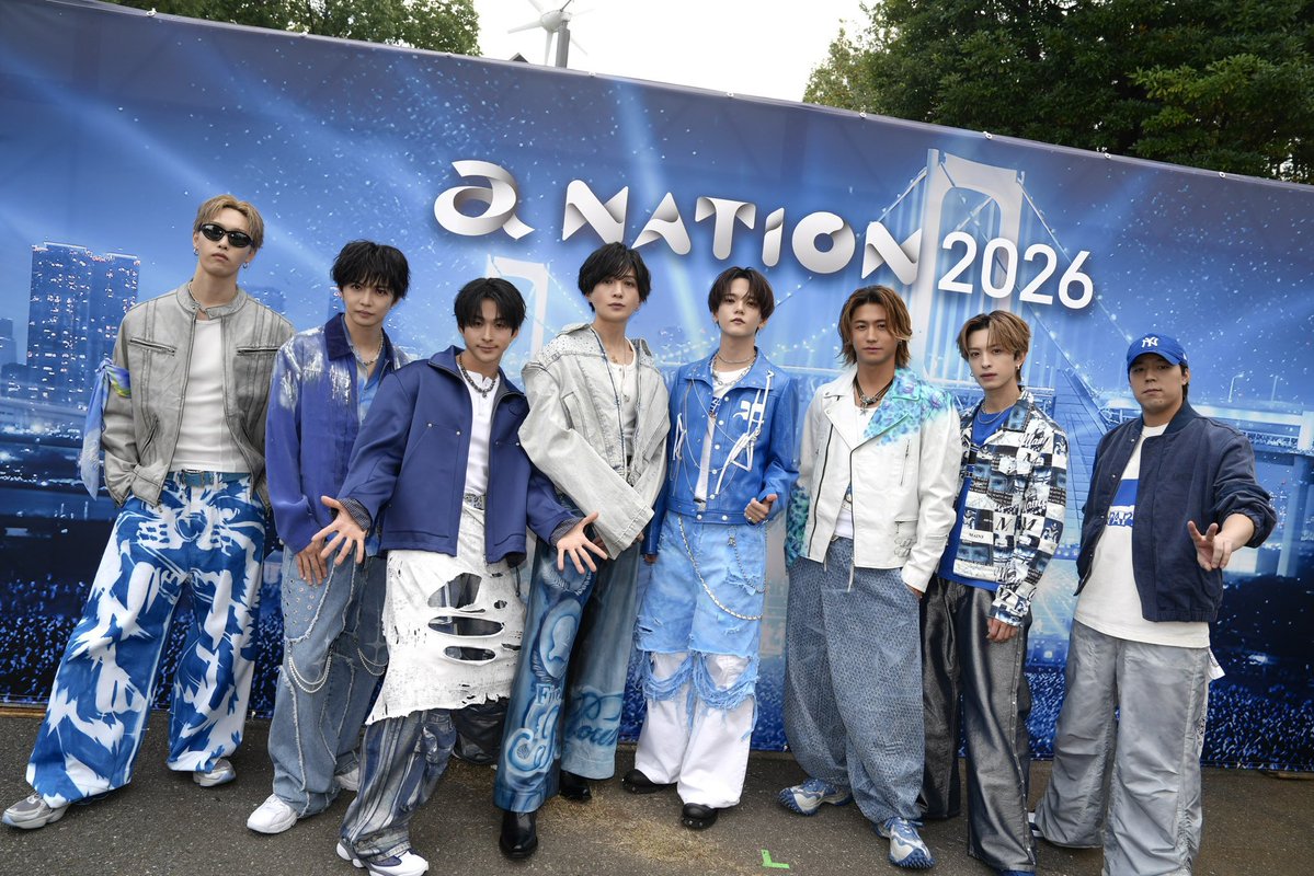 fantastics_fext's tweet photo. #anation2026 💫
#FANTASTICS が出演しました!!
ありがとうございました✨
https://t.co/hwAOvgdy8q

🎧SETLIST
https://t.co/dFeYvZLTwj

今後の #FANTASTICS の活躍に
ぜひ期待してください🔥

#FANTASTICS https://t.co/1WWL6sDLRe