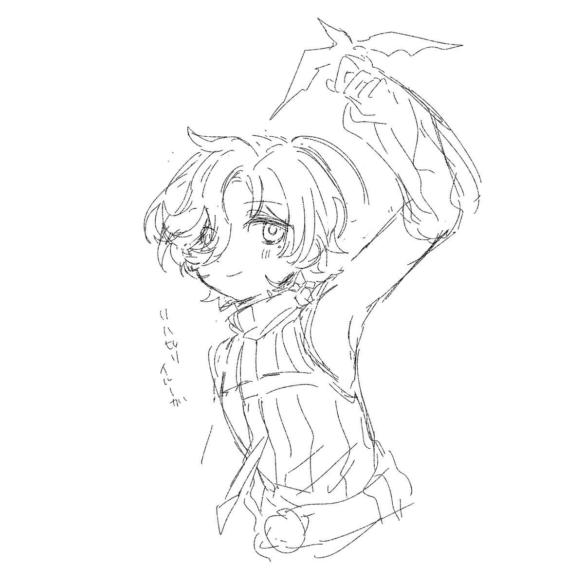 e481iri's tweet photo. BSに載せている落書きを再掲 https://t.co/mqwRDiF3Zr