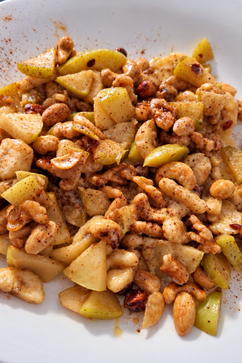 PKuckovsky47572's tweet photo. Improvizacia na nedelny dezert. 😋😌🫡. Orechy a jablko na masle skaramelizovat, banan a vanilkovy krem a skorica. #food https://t.co/waUXr4ZyhQ
