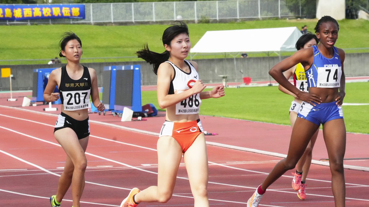 jaaf_official's tweet photo. ＼ ✦#U20日本選手権✦／

◆女子200m 決勝（風：+4.9m/s）

1位🥇#秋澤理沙
（中央大・新潟）22秒96
2位🥈#バログンハル
（市川高・千葉）23秒16
3位🥉#遠山あん
（伊奈学園総合高・埼玉）23秒47

おめでとうございます🎉

📹2日目見逃し配信⇒https://t.co/DOM2NrBox5
✅大会ページ
https://t.co/lJhtcR50Xu
#JAAF #陸上