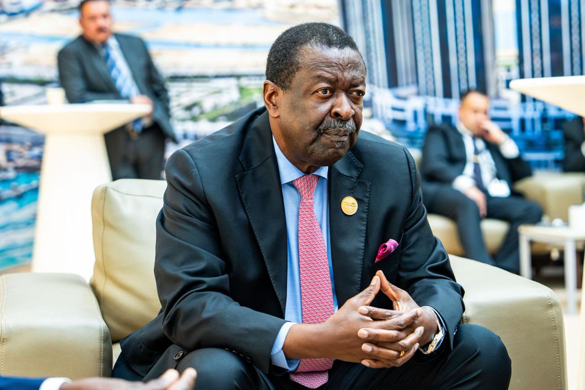 MusaliaMudavadi's tweet photo. Lamu is opening a new chapter for Kenya’s trade, logistics and industrial future.

In discussions with Mr. Igor Van Den Essen, President for Africa and Europe at APM Terminals (Maersk), I explored how we can deepen our partnership in maritime infrastructure, logistics and digital trade.

Building on the company’s engagement with Kenya’s National Infrastructure Board, I encouraged Maersk to seize the opportunities emerging from the groundbreaking of the Dangote East Africa Oil Refinery in Lamu, a major catalyst for accelerating the LAPSSET Corridor and strengthening regional connectivity.

For Kenyans, this means attracting investment, expanding trade, creating jobs and opening new opportunities for businesses and young professionals across the maritime and logistics sectors.

Our ambition is to connect Kenya to bigger markets through partnerships that bring capital, technology, innovation and expertise.

Lamu is more than a port. It is a gateway to Kenya’s industrial future and Africa’s growing trade potential.