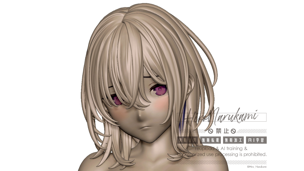 Hiro_Narukami's tweet photo. のせさんお顔wip https://t.co/6iESNj8ttY
