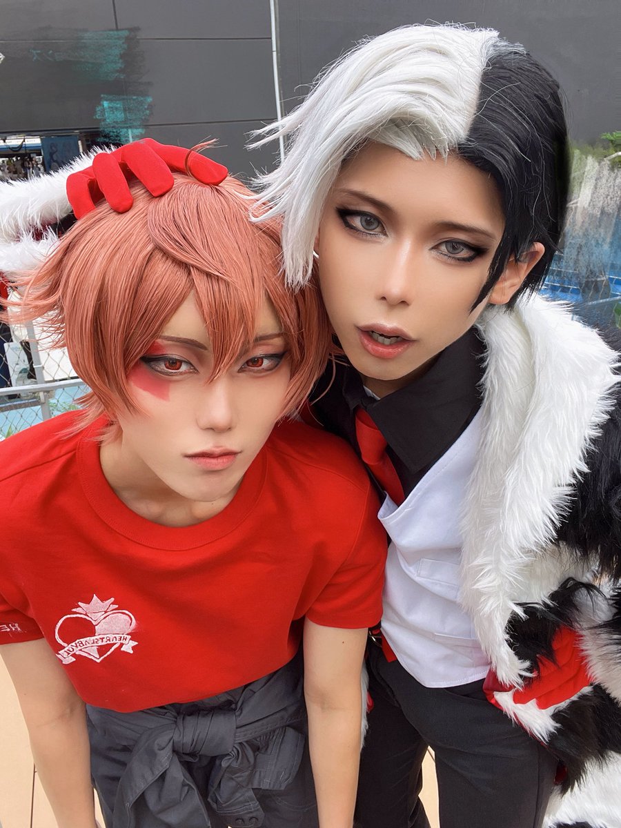 runrunniikite's tweet photo. twst/cos #レイパラ #コスフェスTDC 
授業サボって遊びに来てる奴だーれだ？ https://t.co/YxEMdOPnFb