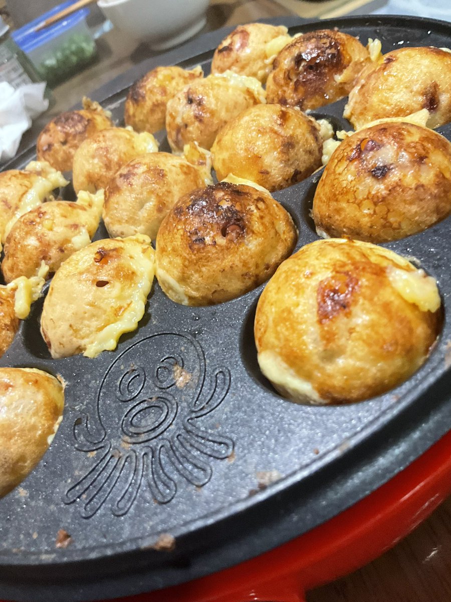 CanonTrpg's tweet photo. 明石焼きを焼く日曜日。 https://t.co/Ra96BaoQAS