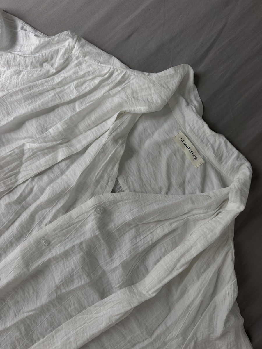 hamhamharu's tweet photo. 🧺 เสื้อเชิ้ตผ้าพริ้ว ผูกคอ ผูกโบว์ มือ1 ไม่เคยใส่

ส่งต่อ 180 บาท

𝑆𝑖𝑧𝑒 : รอบอก 46 นิ้ว ความยาว 24-26 เพิ่มเติม https://t.co/YvmNmcASnl

#ส่งต่อเสื้อผ้า #ส่งต่อเสื้อผ้ามือสอง #ส่งต่อเสื้อผ้ามือ2 #เสื้อผ้ามือสองสภาพดี #เสื้อผ้ามือสอง #เสื้อผ้ามือ2 #โล๊ะตู้เสื้อผ้า #โล๊ะตู้ https://t.co/lE6YrXfVqn