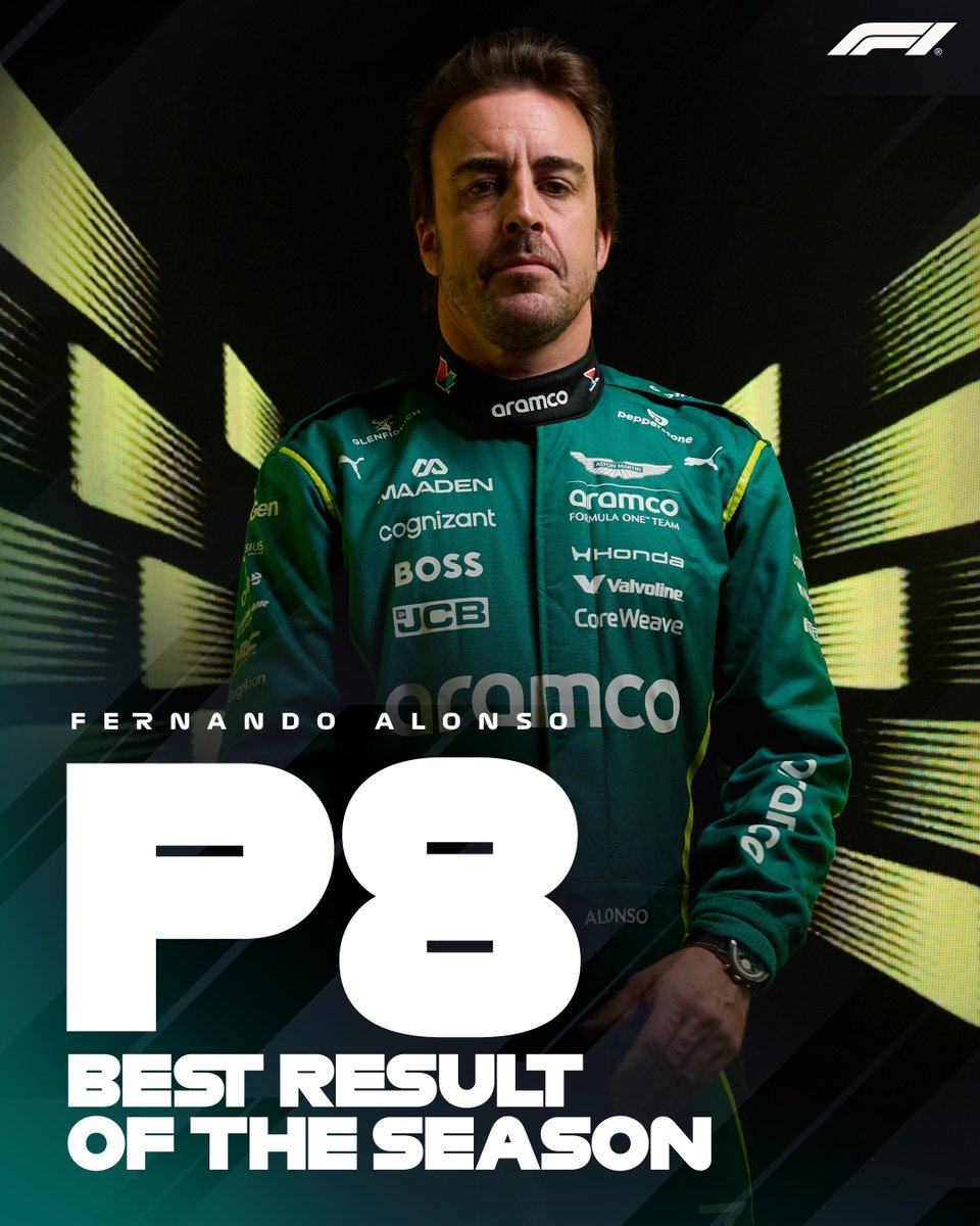 F1's tweet photo. POINTS FOR FERNANDO 👊

#F1 #BahrainGP https://t.co/wFTqfqEK0O