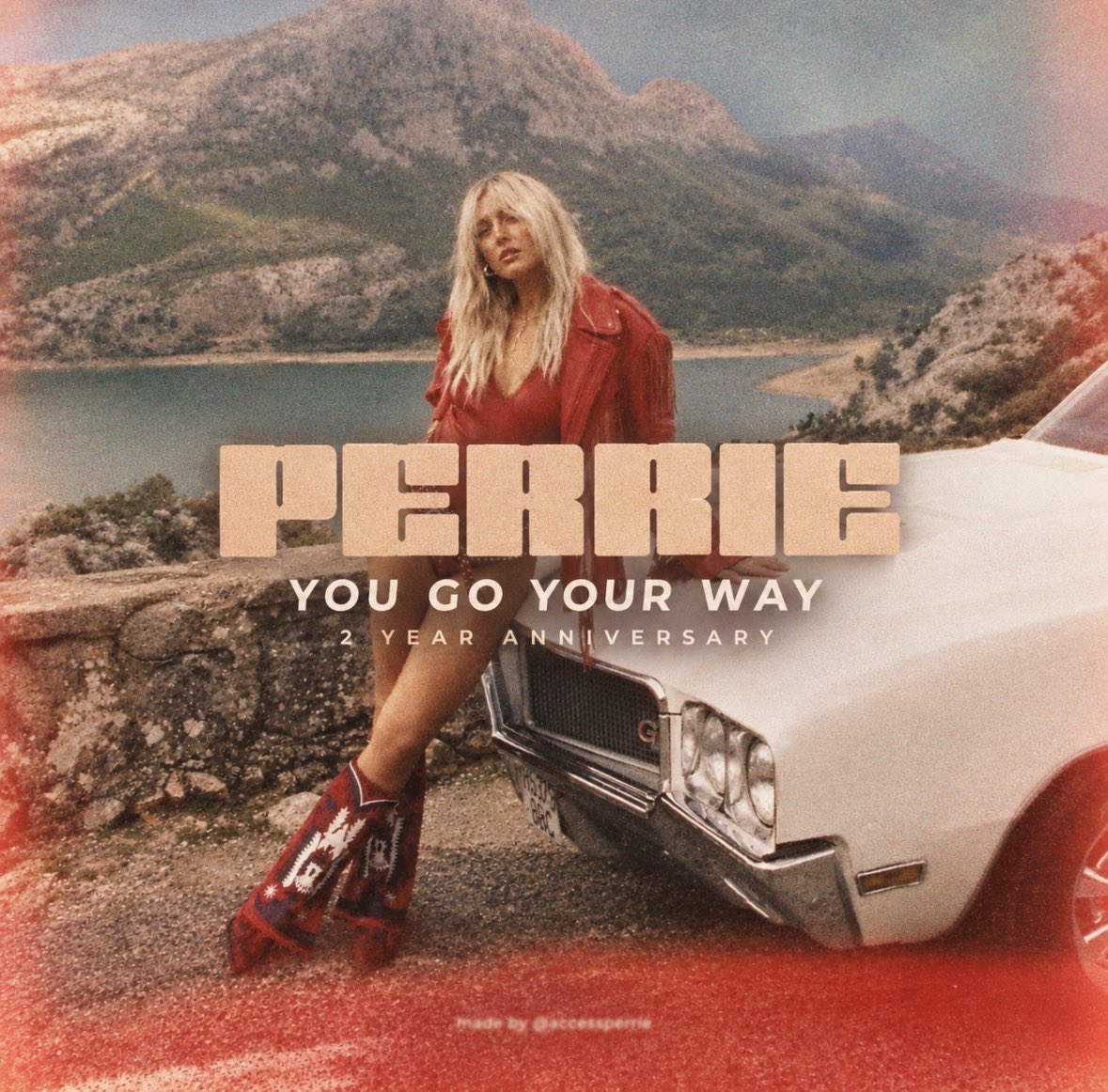 AccessPerrie's tweet photo. Today marks 2 years since @PerrieHQ released her third single from self-titled album #Perrie, “You Go Your Way”.

The single debuted at #52 on the UK Singles Chart, and was inspired by a prior conversation with husband Alex Oxlade-Chamberlain.

The track has now nine versions. https://t.co/MKx9J0nOSu