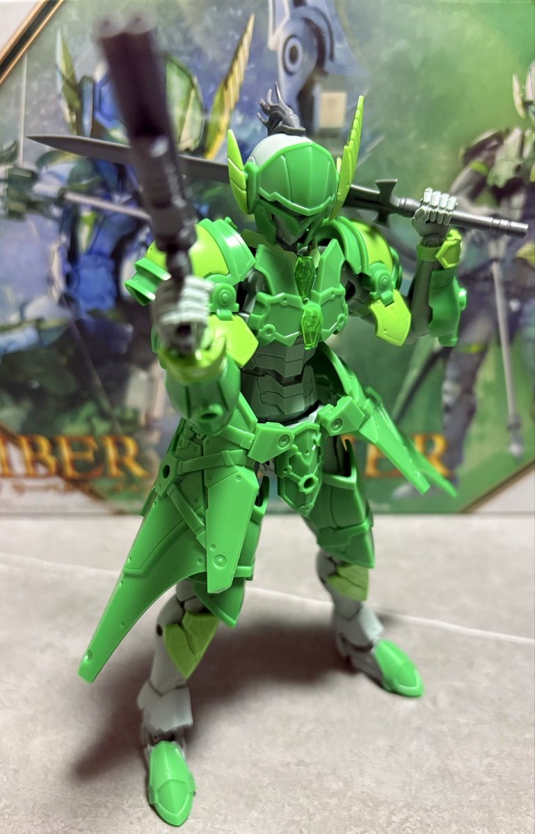 suima_P13's tweet photo. この土日に何気なくプラモデル購入して作ったわ(笑)
作ったの久しぶりだったけど、やっぱパズル🧩とかみたいに、黙々とやる作業結構好きだわw

とりま、改造込みで素体をニコイチで購入したりして、いい感じになりました！

 #30MF 
 #リーベルアーチャー 

← 左が棒立ち              右が構え立ち→ https://t.co/wRbreBaVPW