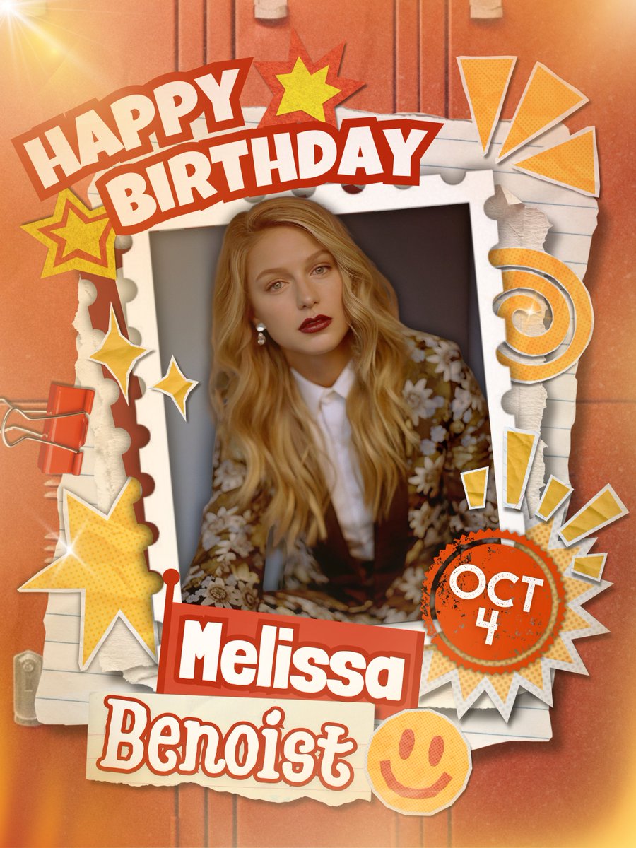 8akitkat_'s tweet photo. HAPPY BIRTHDAY TO YOUU~ 🎶
#MelissaBenoist https://t.co/bcjiFAJxDh