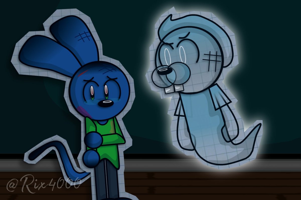 Rix4000's tweet photo. Day 4: Ghost #ToonTurfTober2026 

I missed the first 3 days cuz I have been busy, and this is kinda rushed because it's almost midnight here lol
#ToonTurfTober #Riggy #DannoCal https://t.co/bnRcaUpyte