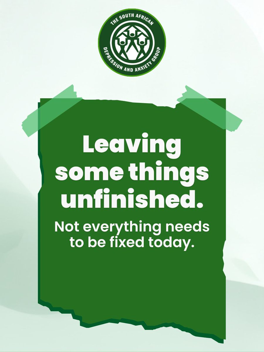 TheSADAG's tweet photo. Self-care doesn’t always look the way we expect it to. Sometimes, it’s something we only recognise after living through difficult moments, learning our patterns and understanding what we truly need. Our lived experiences can teach us so much about how we care for ourselves. https://t.co/P5NXc3erGX
