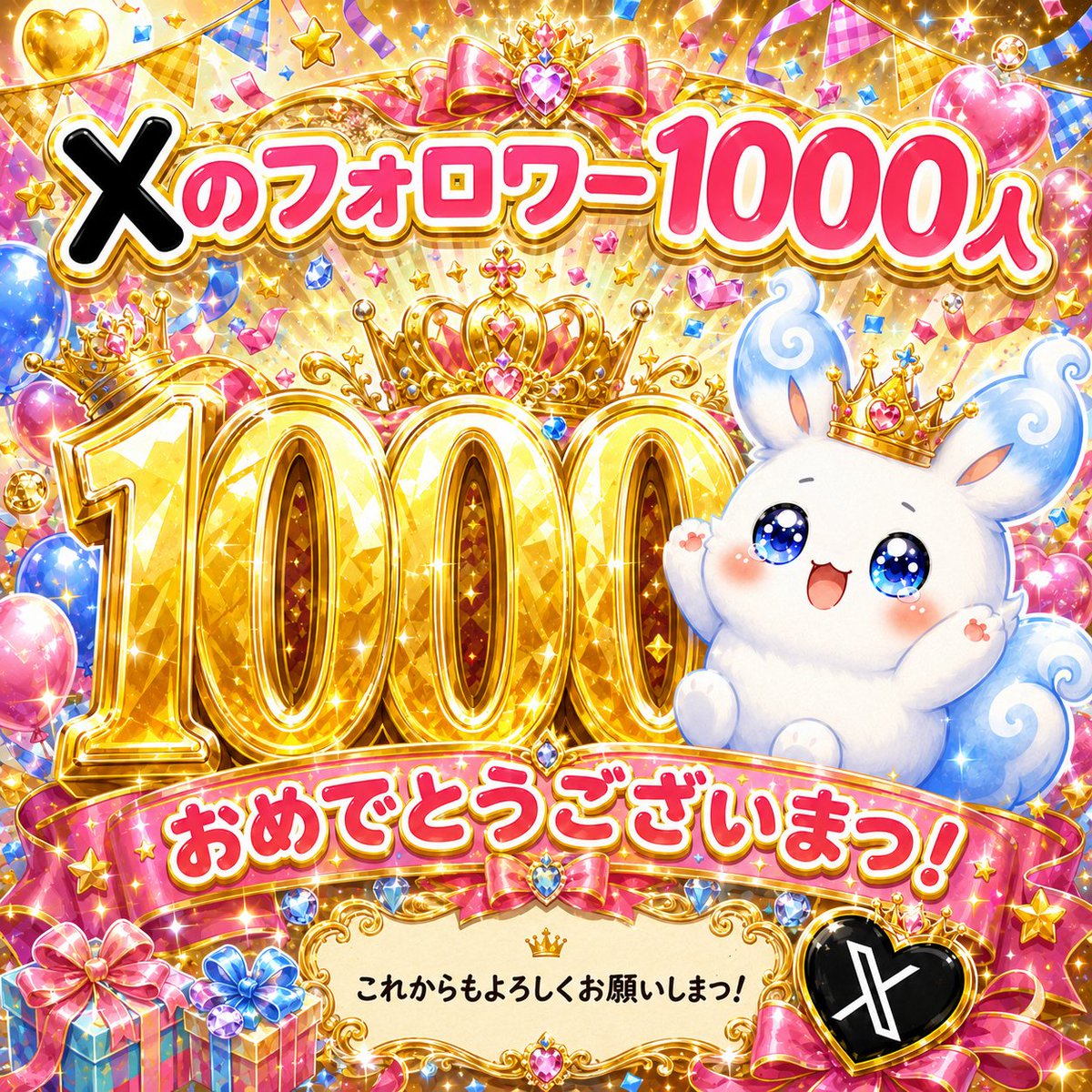 mizy100_ch's tweet photo. @shiro____xx ええええええすごいでつーーーー(*'▽')
ほんの数日で10倍近く
これがシロちゃんマジックでつね( ´ ▽ ` )ﾉ
1000人おめでとうございまつ！これからもよろしくね！ https://t.co/k92HSlhsOB