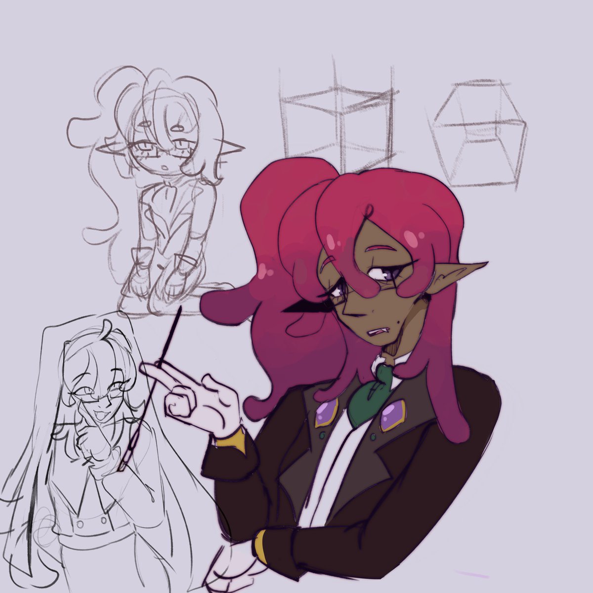 dvineabbey's tweet photo. Some doodles of Rufete because im in love with her #cookierun #cookierunoc https://t.co/a0LFtAsuKB