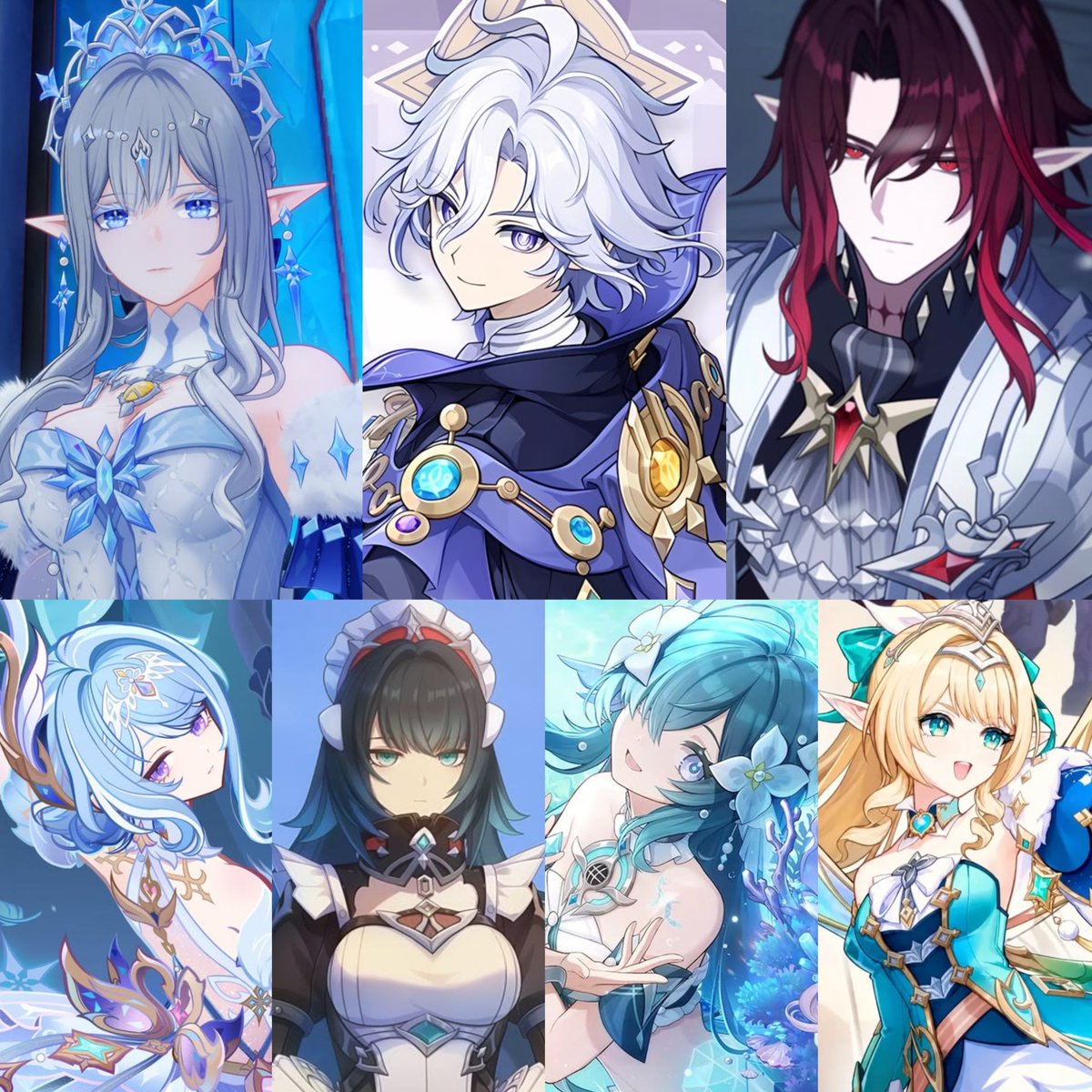 GenshinUniverse's tweet photo. 7.x 1st Half Teams

• Stellar-Conduct: Main DPS + Danica + Mitya + Odette
• Mitya Main DPS: Danica + Tsaritsa + Odette
• Odette will be replaced by Noy in the 2nd half

• Stellar Swirl: Main DPS + Tsaritsa + Odette + Vodyanitsa

Via Leftshore, TL Sakiko (STC)

#GenshinImpact https://t.co/fBlwaVHSmD