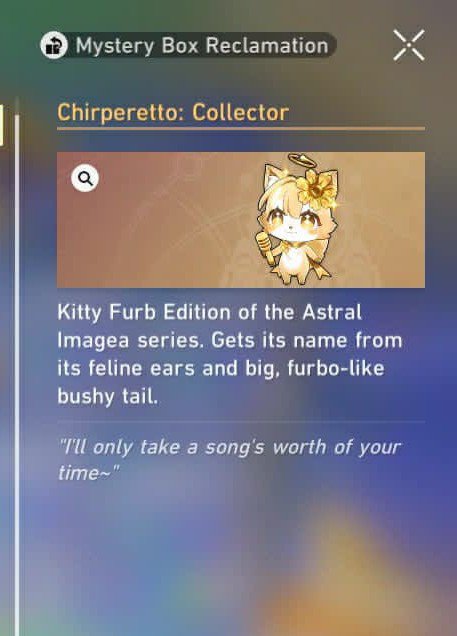 mimitiyaa's tweet photo. @mia_mond @pompomfess i have chirpetto collector, can we trade pleaseee?? i desperately want sparxbloom collector https://t.co/BmcMZroIrX